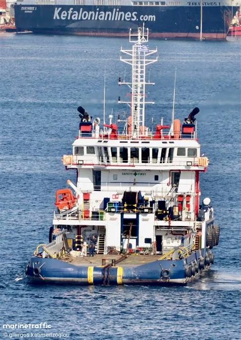 Ship CHRISTOS LV (Fire Fighting Vessel) Registered in St 